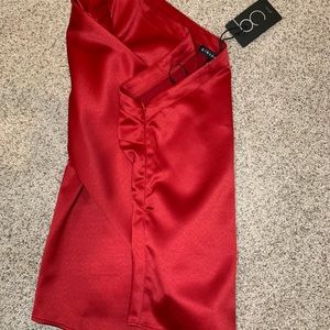 New With Tags- Red off the shoulder Gibsonlook top